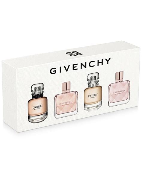 givenchy travel perfume set|givenchy miniature perfume gift sets.